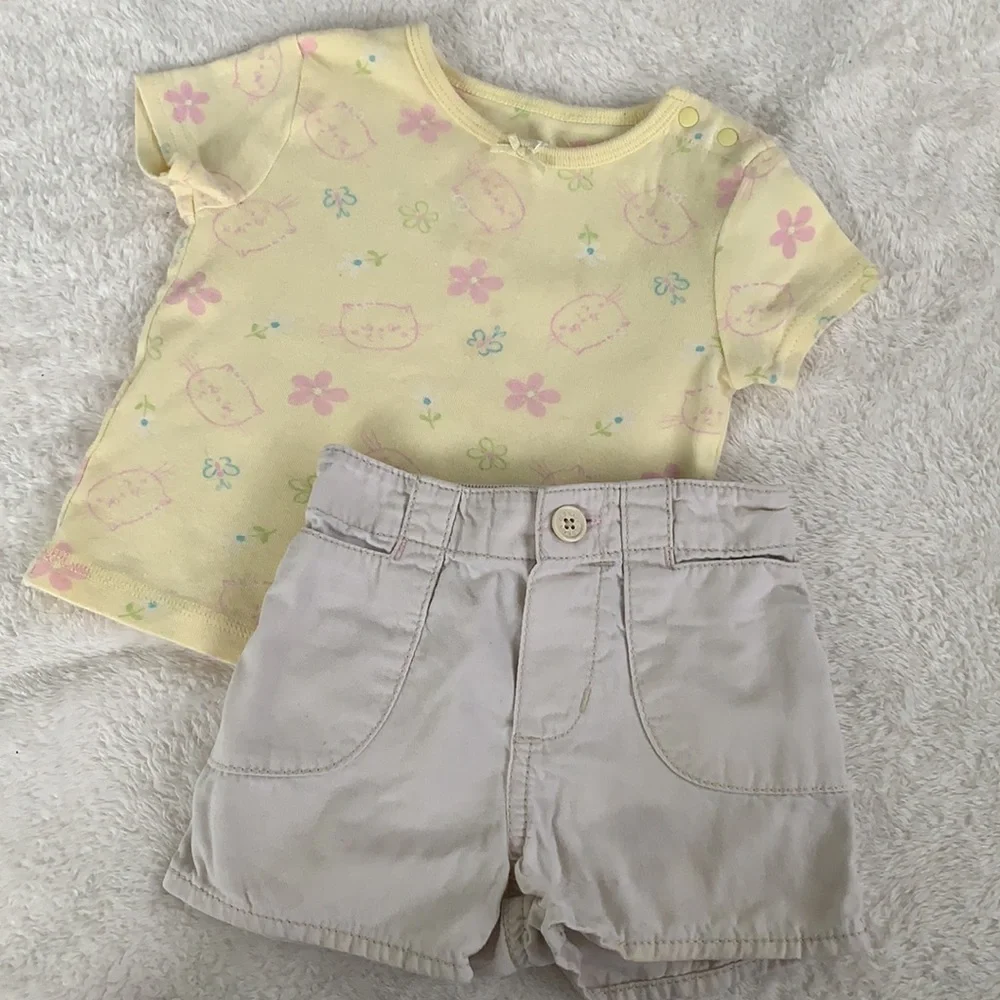 GAP Rescue Lot Dress Top Old Navy Shorts 12-18M